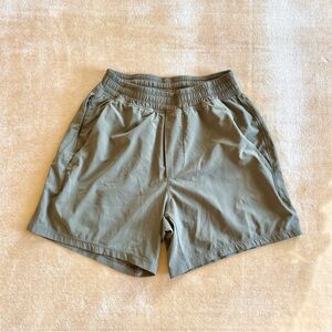 Men's Dark Gray/Olive Lululemon 5” Surge Shorts